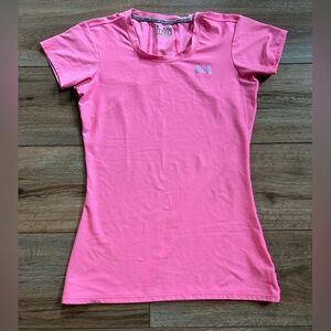 Under Armour HeatGear Pink Top